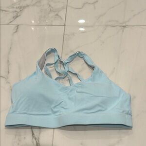 SHEIN Glowmode Light Blue Women's Sports Bra